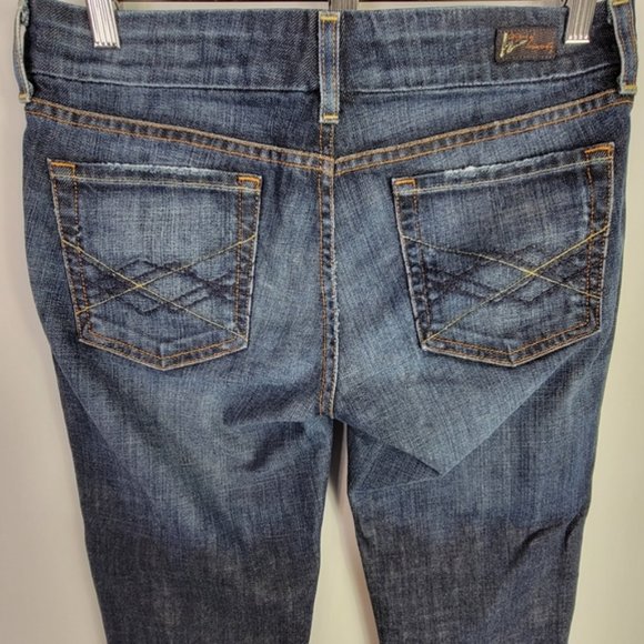 Citizens of Humanity Bridgitte Low Waist Straight Leg Jean Stretch 28 - Picture 6 of 10